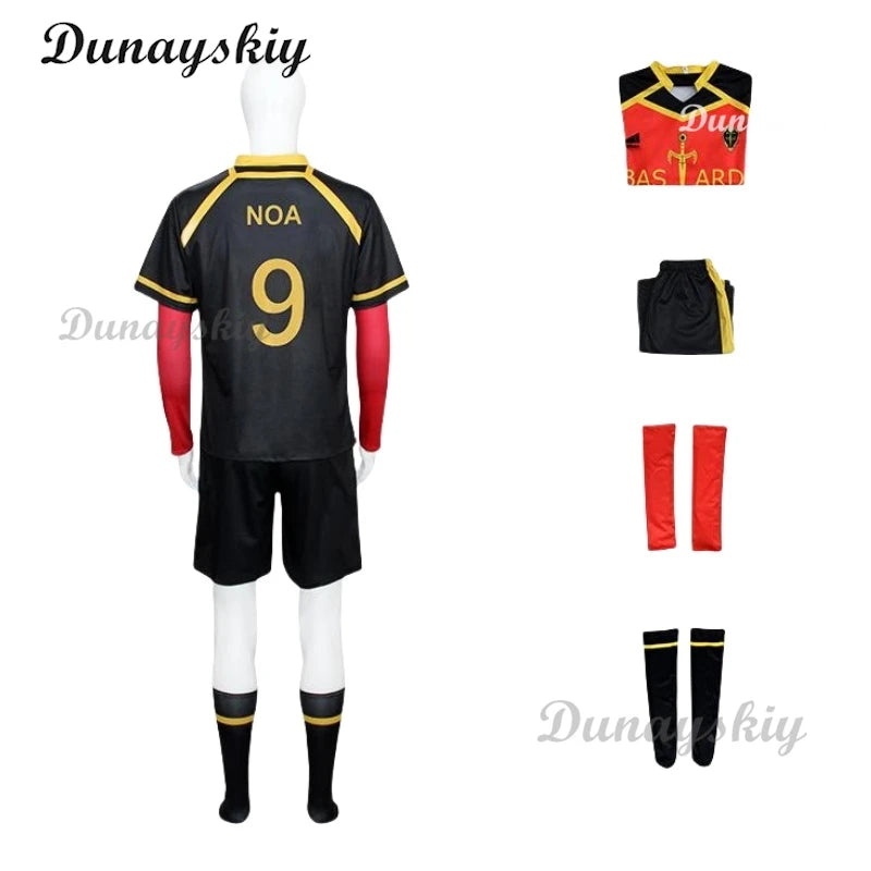 Japan Anime Blue Itoshi Sae Cosplay Costumes Shidou Ryuusei Sports Jersey Oliver Aiku Soccer Lock Jersey Football White Suit
