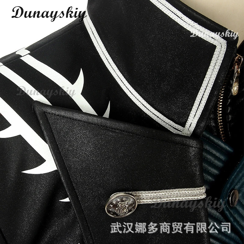 Devil Cosplay May Cry 5 Adult Woman Disguise Vergil Black Long Coat Women's Costumes Halloween Costume Figures Men's Custumes