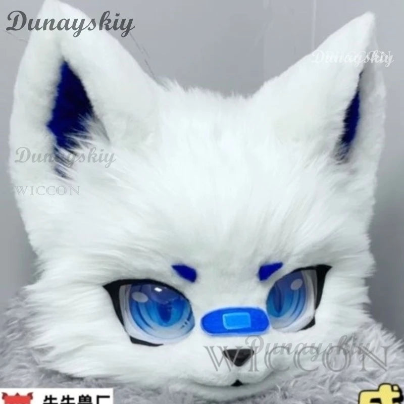 Fursuit Mask Skull Furry Skull Fursuit Kigurumi Headsets Furry Cosplay Beast Head Kig Series Skulls Halloween