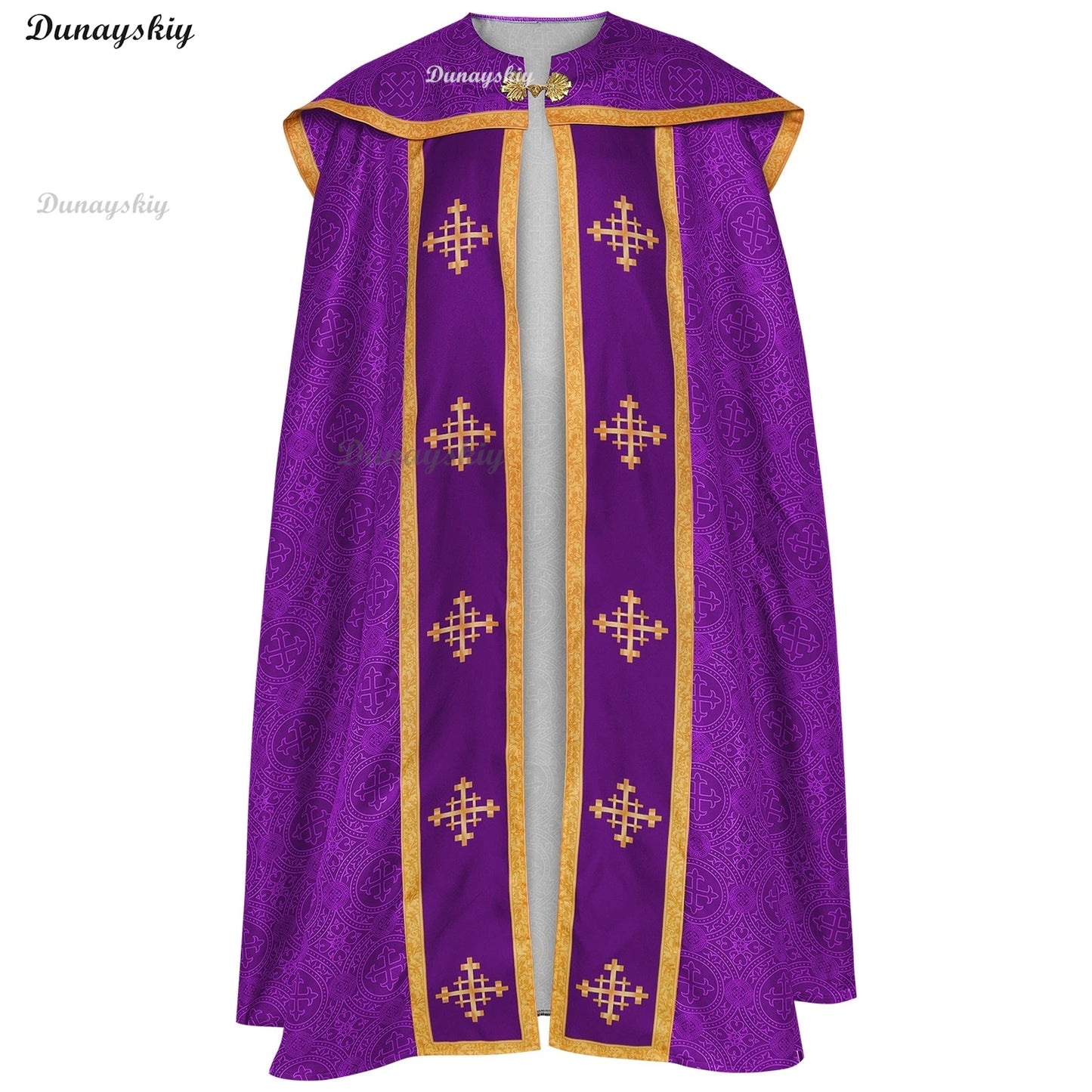 Muslim Dress Cloak Cape Cosplay Costume Jubba Thobe Prayer Robe Gown Retro Medieval Priest Monk Missionary Party Halloween