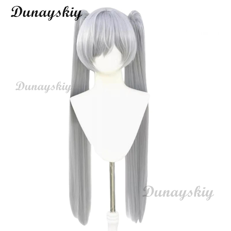 Game Goddess Of Victory: Nikke Cinderella Black White Maid Dress Cosplay Costume Wig Party Uniform Halloween Play Role Dress