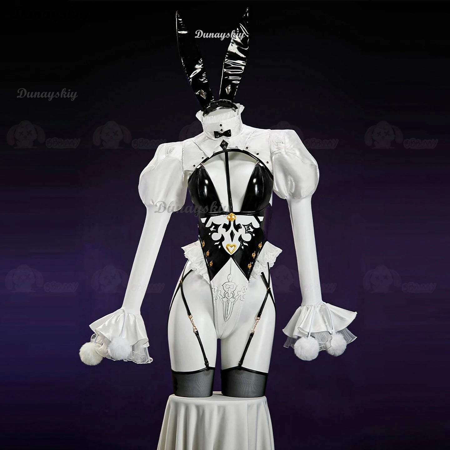 Game NieR: Automata 2B Sexy Cosplay Costume Maid Doujin Bunny Girl Uniforms Headwear Props Wig Halloween Rabbit Girl Clothes