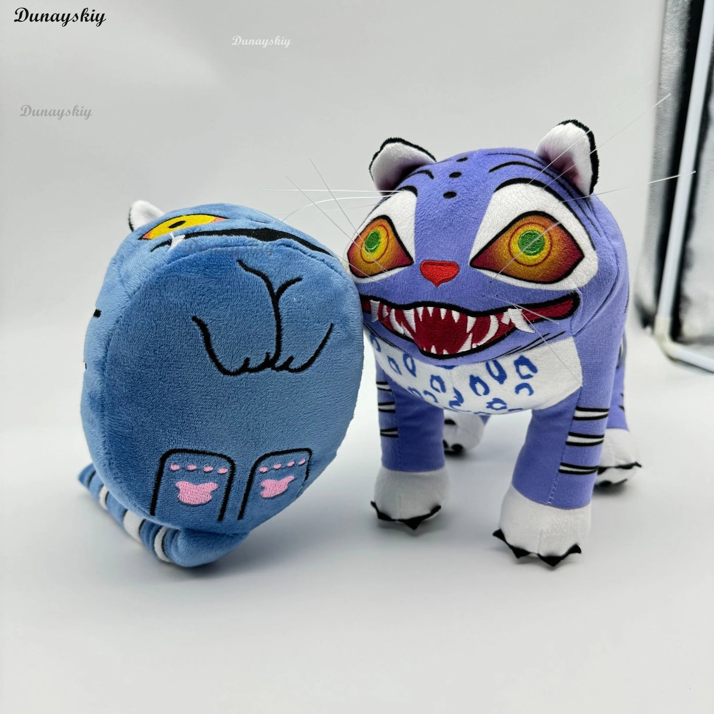 Kpop Products Demon Hunters Tiger and Bird Plushie Cosplay Soft Gift Monster Keychain Halloween Party Movie Halloween set