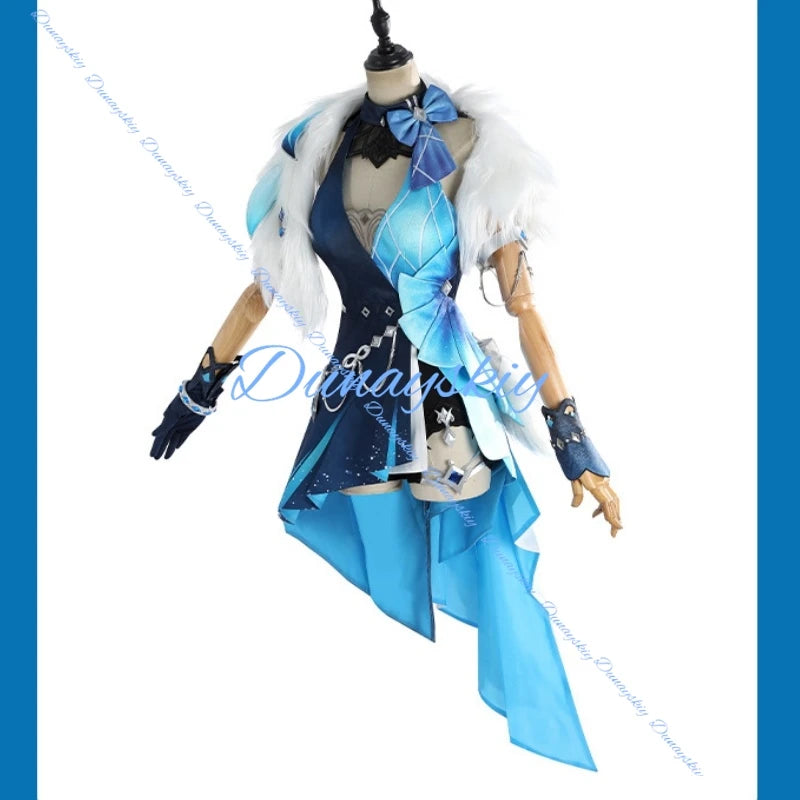 Genshin Impact Yelan Cosplay Yelan Genshin Cosplay Costume Wig Shoes Game Tranquil Banquet Cosplay Halloween Role Play Uniform