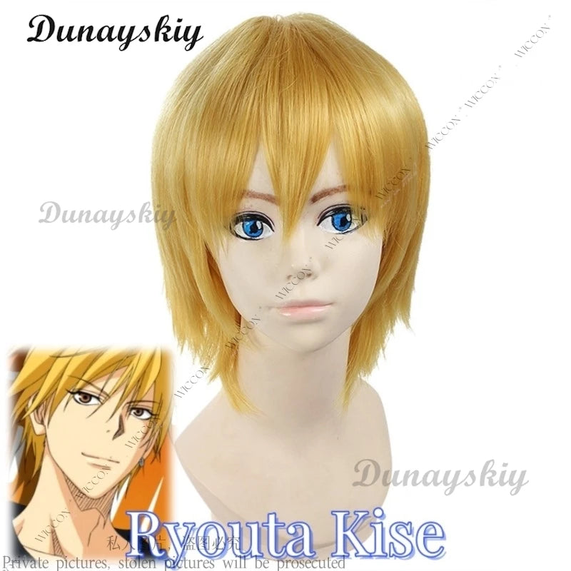 Kuroko Tetsuya Seijuurou Akashi Ryouta Kise Shintarou Midorima Atsushi Murasakibara Taiga Kagami Daiki Aomine Ball Uniform Wig
