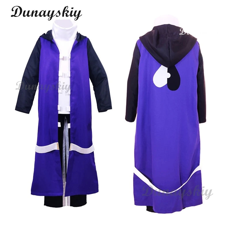 Gioco Anime Cosplay ink Sans Costume Sans Costume Wig di Halloween per donna Uomo Outfit Uniforme Party Show Abiti regalo