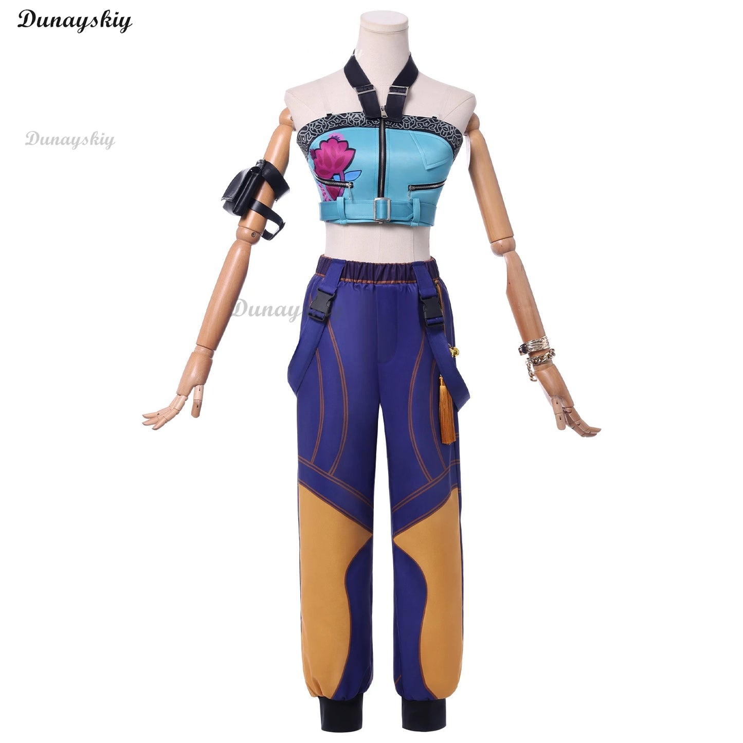 Mira Huntrix K-Pop Zoey Cosplay Costume Rumi Wig Demon Hunters Stage Clothes Halloween Girls Group Idol Roleplay Outfit Women