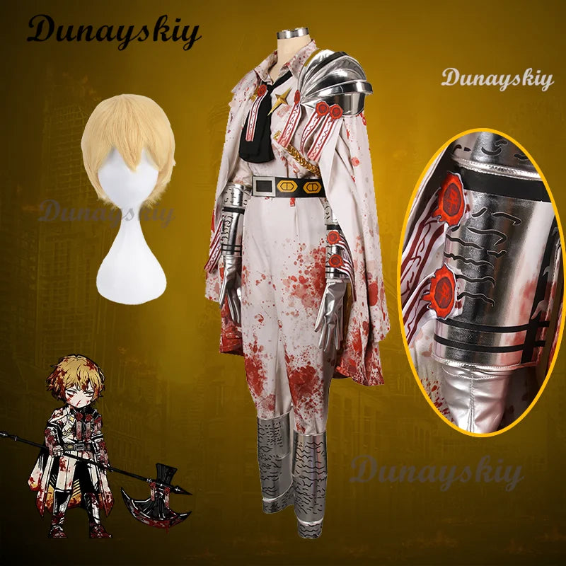 Game Limbus Company sinclair Cosplay Costume Halloween outfits Women Men Clothing Hallowmas Party