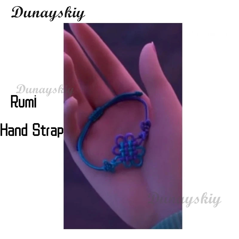 Demon Hunter of KPop Rumi  Jinu  Cosplay Hand Strap Bracelet Cartoon Costume Accessories Role Play Fancy Dress Up Party Props