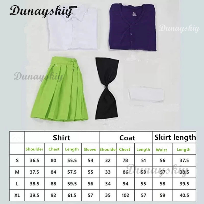 Anime The Quintessential Cos Quintuplets Nakano Miku Nino Ichika Itsuki Cosplay Costume Woman JK Japanese School Uniform Suit