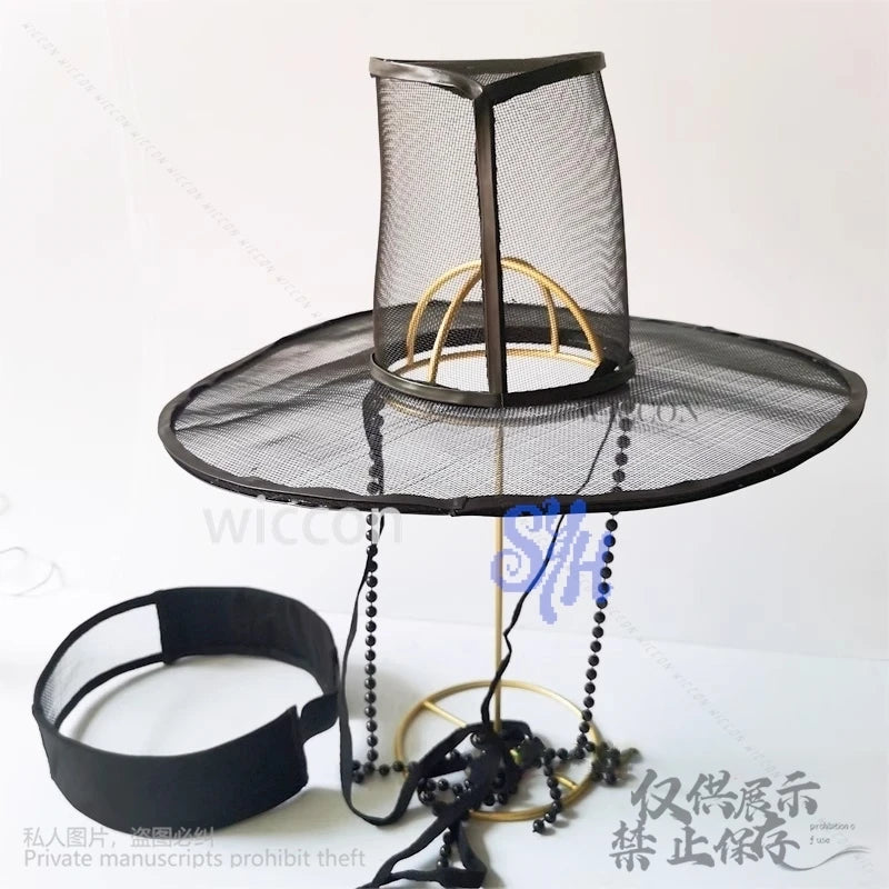 Saja Boys Cosplay Korea Big Top Hat Black DIY Hair Accessores High Quality Anime Movie Demon Jinu Huntrix For Halloween Party