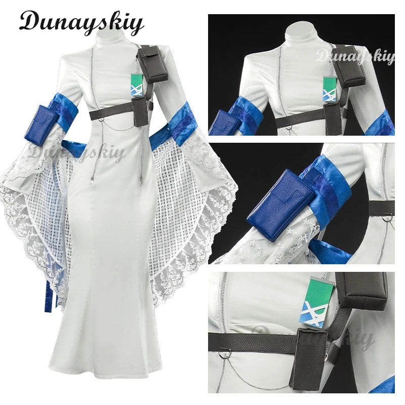 Game Nikke The Goddess of Victory Arcana Cosplay Costume Wig Clothes Evening Sexy Dress Role Play Halloween Party Comic Con