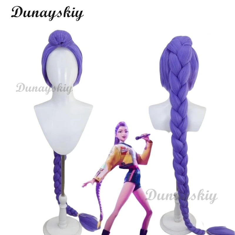K-Pop: Demon Hunters Mira Rumi Zoey Demon Hunters Stage Cosplay Wig Prop Costumes Halloween Girl Group Idol Roleplay Outfit