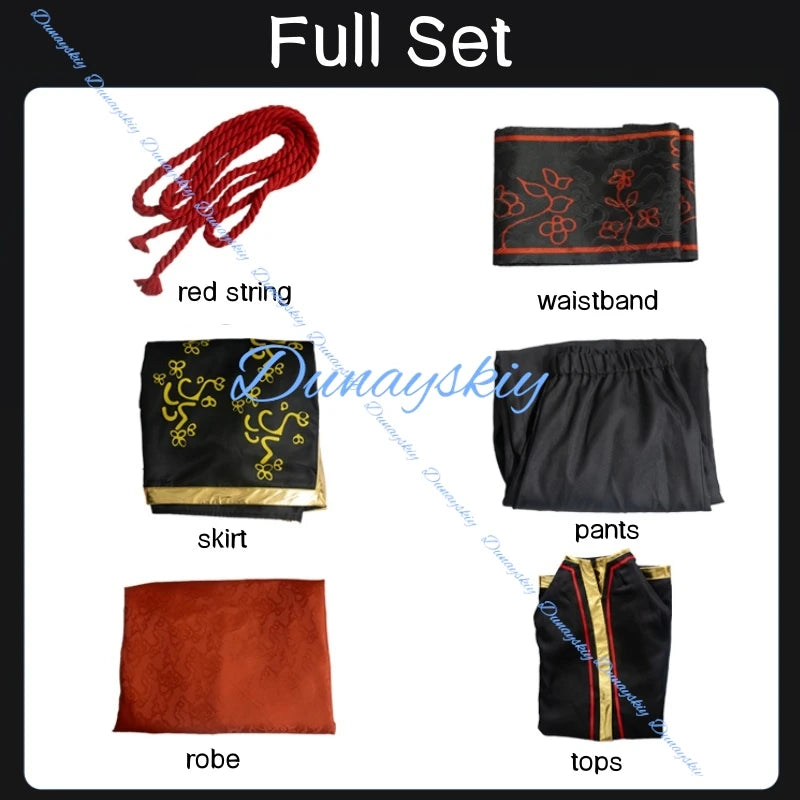 Wei Cosplay Costume Wig Anime Limbus Company Wei Cospaly Men Woman Outfits Halloween Party Uniform Suit Shoe