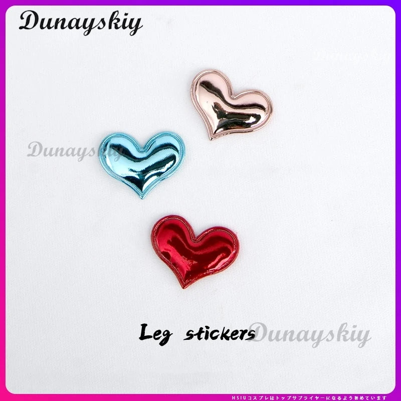 Game NEEDY GIRL OVERDOSE KAngel Cosplay Rhinestone Bowknot Hair Clips Lolita Girls Colorful Headwear Gift Customized