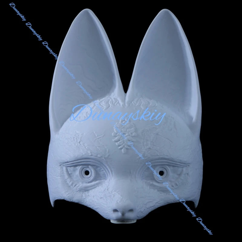 Game SILENT Fox Mask Shimizu Hinako Cosplay Mask HILL Adult 3D Printing Mask DIY Fox Helmet Halloween Party Prop