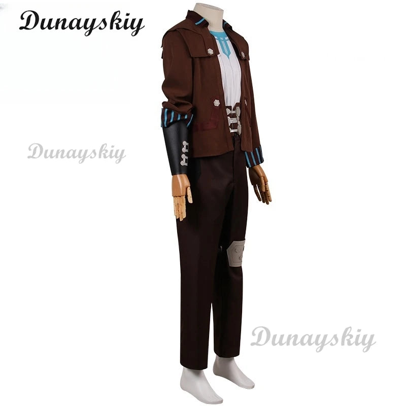 Arcane S2 Tv Lol Vander Cosplay Costumes Wig Anime Uniform Outfits Halloween Carnival Wine Suit Mens Outfit Customized