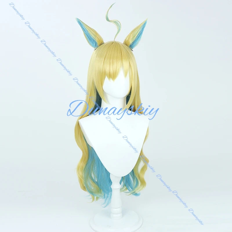Pretty Derby Neo Universe 80cm Long Wavy Anime Cosplay Wigs 3 Styles Fiber Heat Resistant Synthetic Hair + Wig Cap
