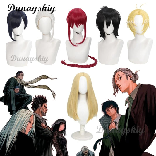 Anime Sakamoto Days Tarou Sakamoto Shishiba Yoichi Nagumo Lu Shaotang Wutang Aoi Sakamoto Cosplay Wig Halloween Party Wigs