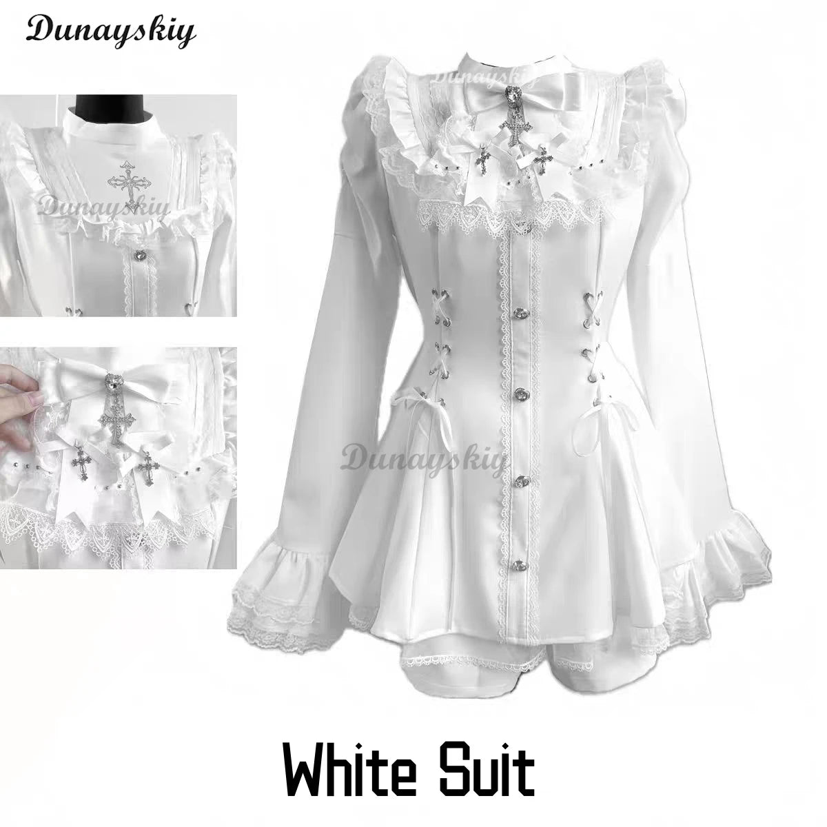 Jirai Kei Fashion Gothic Vintage Hot Girl Patchwork Dress Lolita Y2k Skinny Design Evening Party Dress Female Lace Chic Outfits