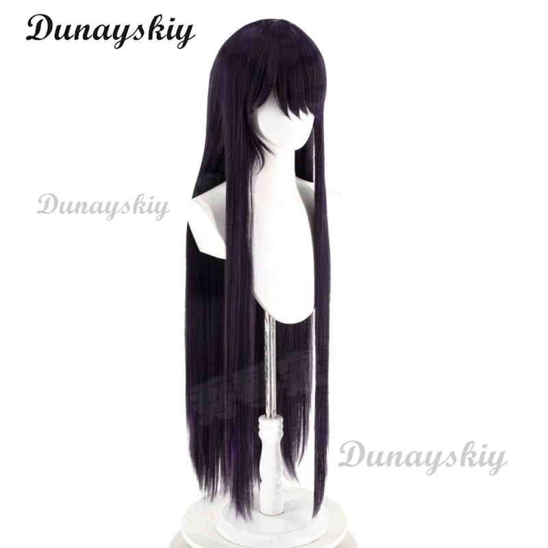 The Hundred Line Sizuhara Hiruko Cosplay Wig Earrings Ear Clips Hairclips Halloween Costume Accessory Props Customized