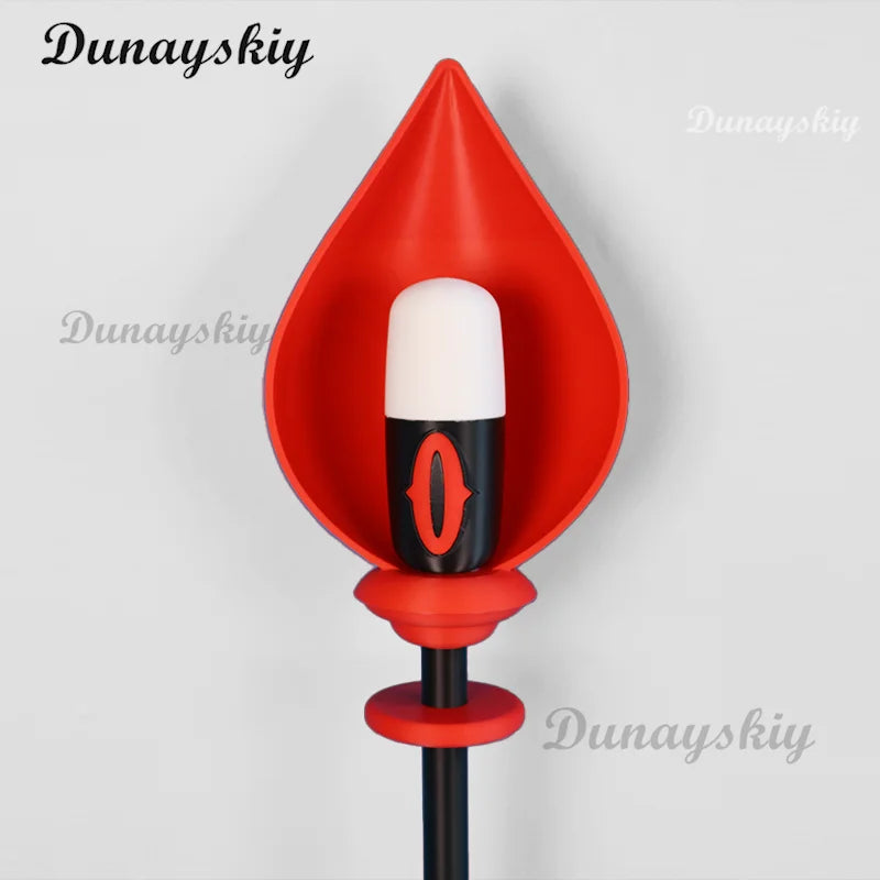 Hazbin Cosplay Hotel ALASTOR Cosplay Props 145CM Detachable Vertical Microphone Sticks Canes For Halloween Carnival Party Props