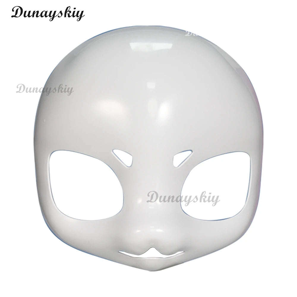 Kigurumi Base Beast Head Mask Cosplay Furry Animal Skull DIY Thicken Plastic Masks Carnival Anime Halloween Party Costume Props