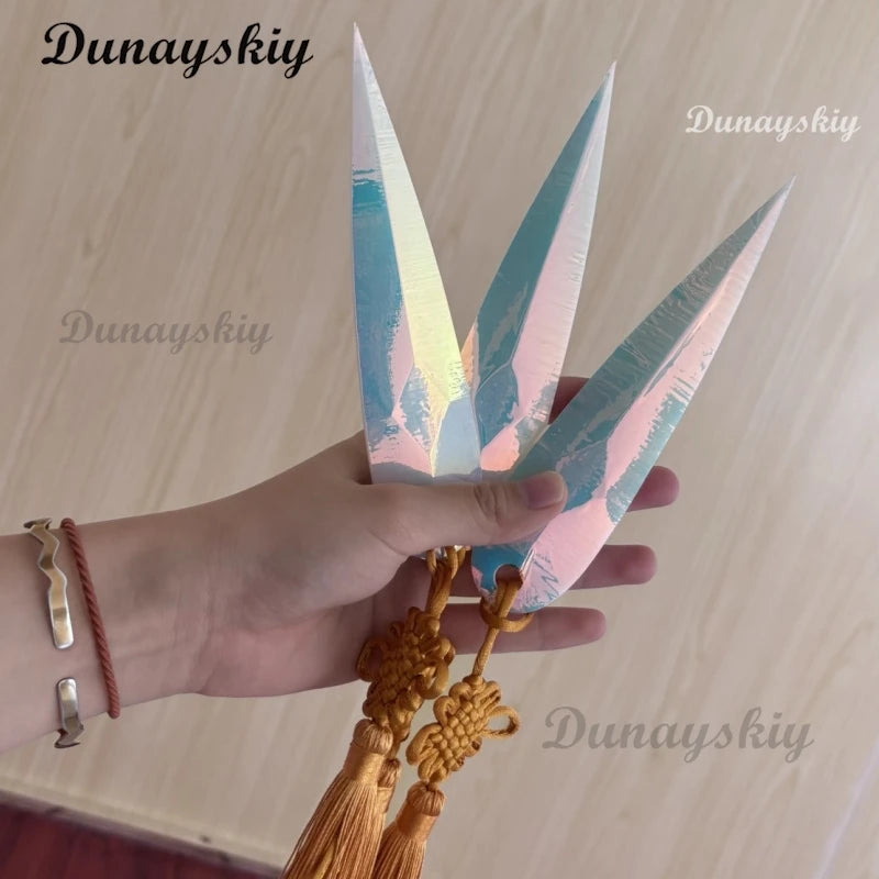 Demons Cos Hunter Zoey Cosplay 3D Printed Cheer Stick Boomerang Lightboard for Men Women Fan Support Stick KPop Costume Props