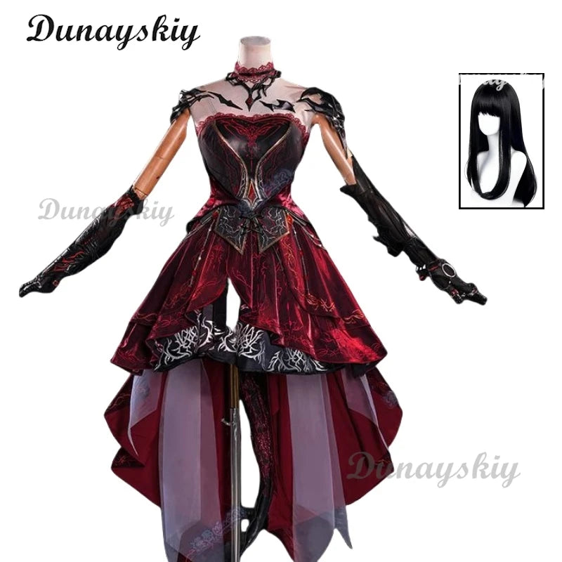 Love and Deepspace Heroines Cosplay Costume Abysm Sovereign Dress New Combat Outfit Hunter Uniform Halloween Party Women Girls