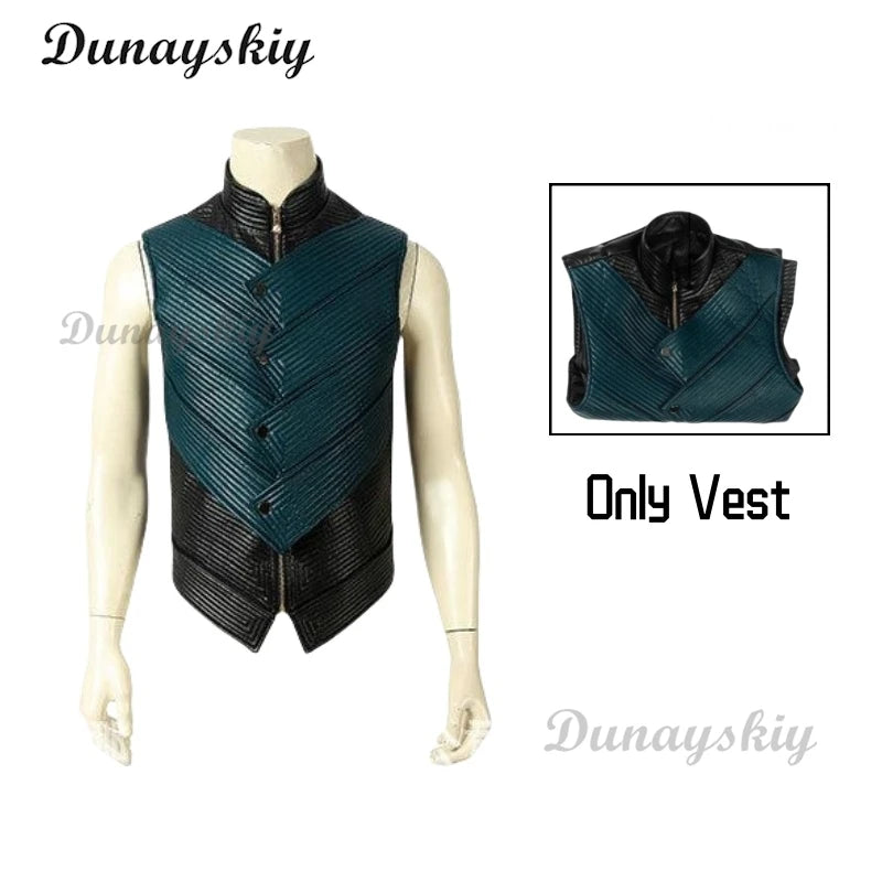 Devil Cosplay May Cry 5 Adult Woman Disguise Vergil Black Long Coat Women's Costumes Halloween Costume Figures Men's Custumes