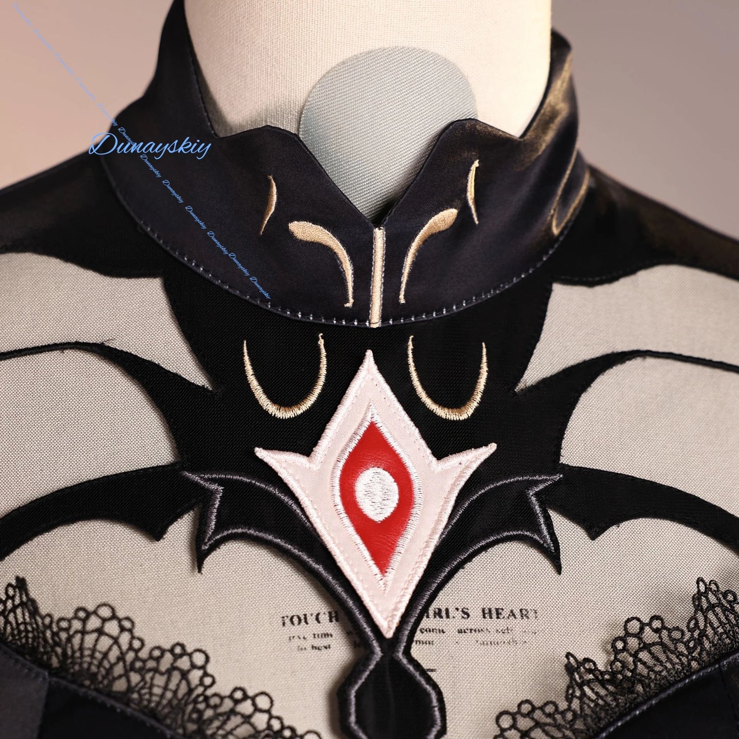 Genshin Impact Ronova Cosplay Costume Wig Headwear Uniform Headwear Four Shades Halloween Party Women Girls Carnival Prop