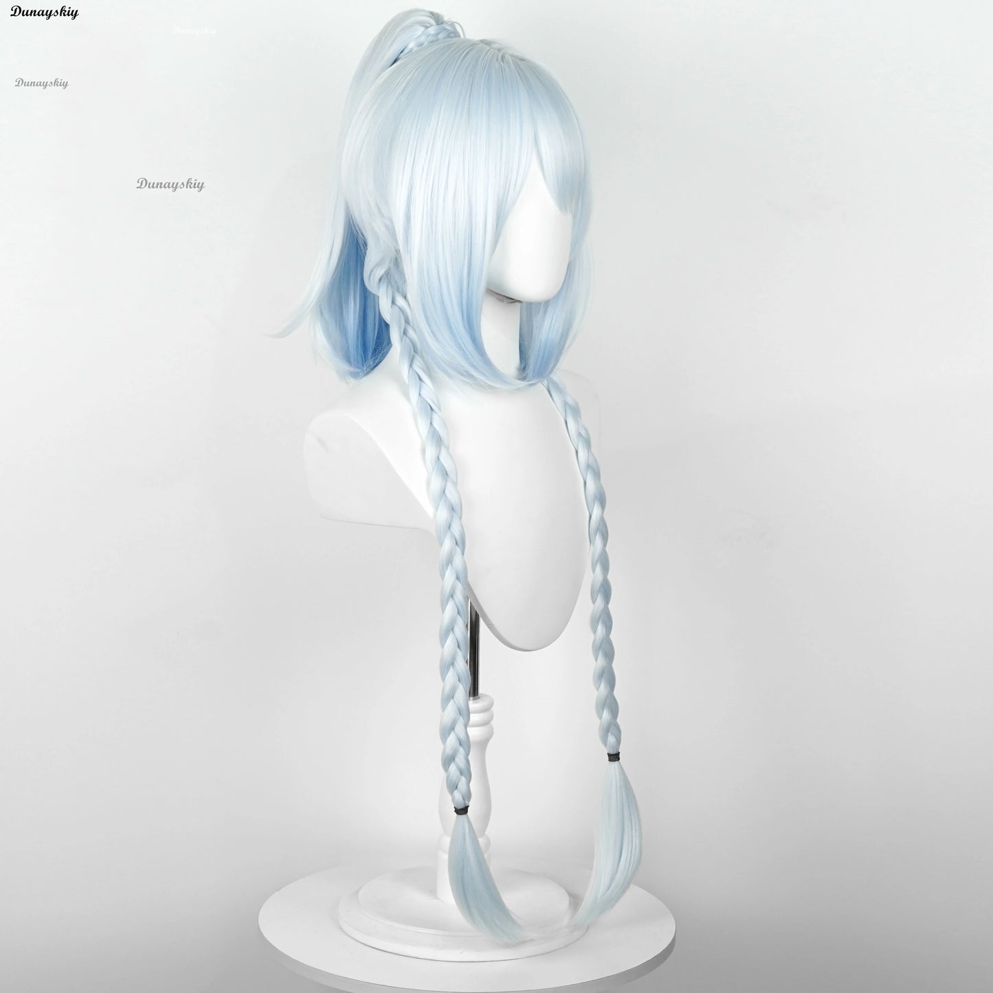 Genshin Impact Mualani Cosplay Costume Wig Anime Halloween Party for Women Girls