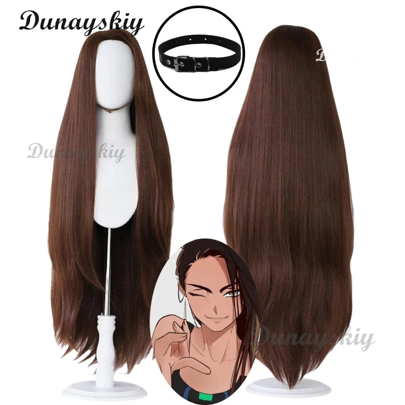 Alien Stage Hyuna Cosplay Event Costume Set Long Brown Wig Luka Mizi Sua Ivan Till Idol Dress Up Halloween Party Costumized