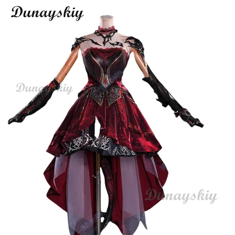 Love and Deepspace Heroines Cosplay Costume Abysm Sovereign Dress New Combat Outfit Hunter Uniform Halloween Party Women Girls