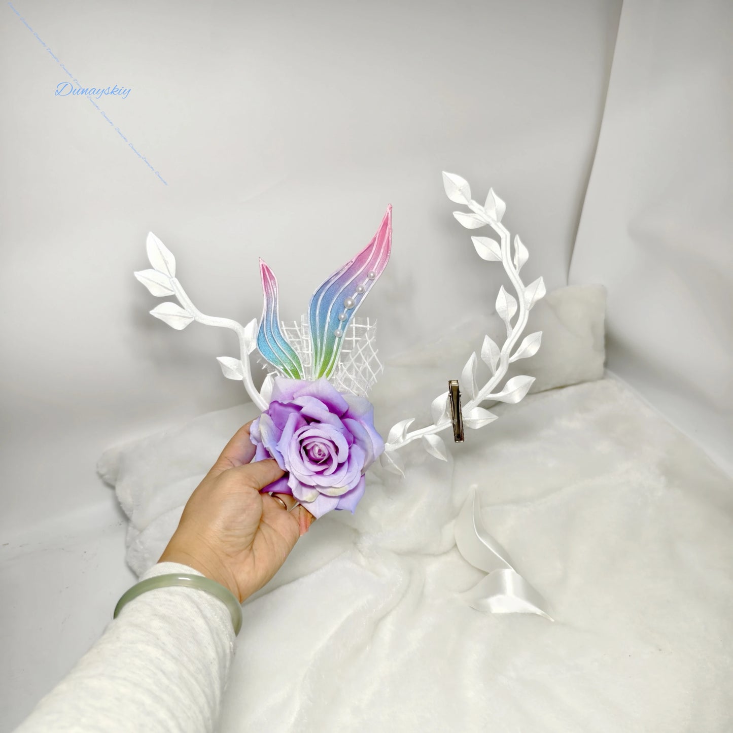 Honkai: Star Rail Cyrene Anime Cosplay headwear hair accessory clothing Accessories props Mascot Student Accessory Xmas Gift